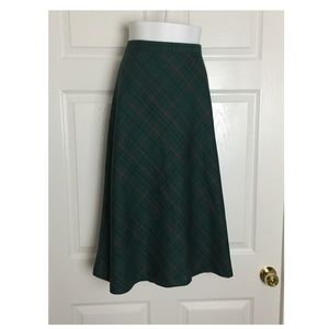 NWOT plaid skirt